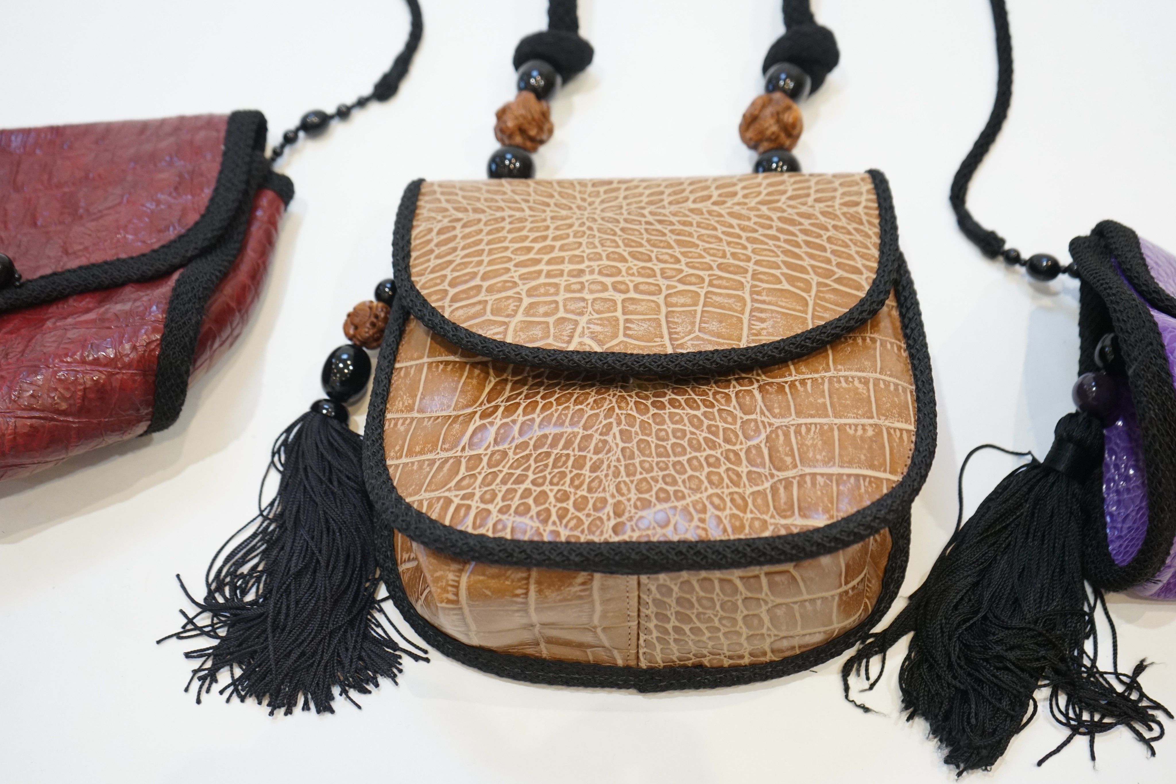 Three Raphael Sanchez handbags